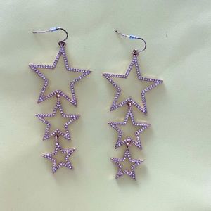 Monkees Star Earrings